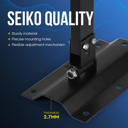 Supaway 2X Speaker Wall Mount Speakers Swivel 180° Robust Speaker Mount Tilt 60° Speaker Wall Mount Universal Speaker Wall Mount, Single Load Capacity 40 kg