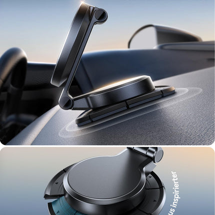 JOYROOM MagSafe autokinnitus laadimisfunktsiooniga armatuurlauale [täismetallist ja kokkupandav] 15W MagSafe autolaadija, magnetiline juhtmevaba laadija autosse iPhone 16 15 14 13 12 Pro Max Plus jaoks