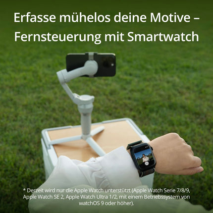 DJI OSMO Mobile SE nutitelefoni gimbal, 3-teljeline stabilisaator, käeshoitav, Android/iPhone gimbal ShotGuide'idega, ActiveTrack 6.0, Vlogi stabilisaator, Ateena hall