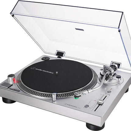 Audio-Technica LP120XUSBSV Direct-Drive Turntable (Analog and USB) Silver