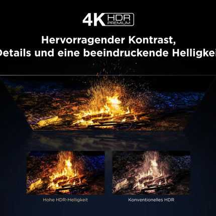 TCL 98Q6C 98-tolline QD-Mini LED-teler, 4K HDR Premium 1000 niti, nutiteler Google TV-ga (Dolby Vision IQ ja Atmos, Onkyo 2.1 helisüsteem, 144 Hz Motion Clarity Pro, Game Master)