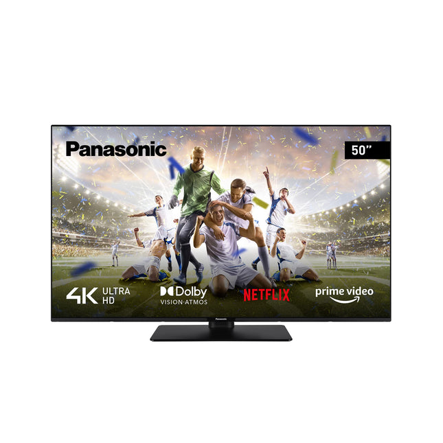 Panasonic TX-50MX600E, 50-tolline 4K Ultra HD LED-nutiteler, lai dünaamiline ulatus (HDR), Linux TV, Dolby Atmos ja Dolby Vision, Google Assistanti ja Amazon Alexa tugi, Bluetooth, must