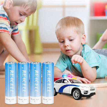REACELL AA rechargeable batteries 2800mAh rechargeable 16 pieces Mignon AA NI-MH 1.2V rechargeable batteries low self-discharge with storage box
