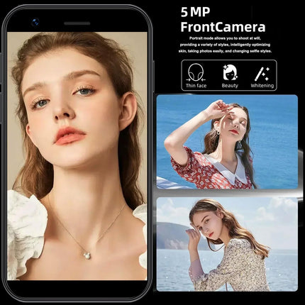 Hipipooo mininutitelefon, lukustamata 4G mobiiltelefon, 3,0-tolline kahe SIM-kaardiga ekraan, 2000mAh aku, kahekordne kaamera, Android 10.0 neljatuumaline protsessor, WiFi, Bluetooth, leviala, varutelefon (must, 2 GB + 16 GB)