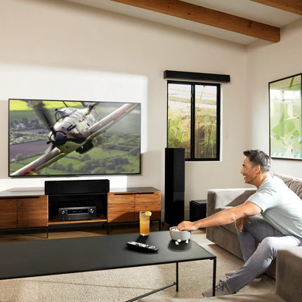 Denon AVR-X2800HDAB 7.2-kanaliga AV-ressiiver, HiFi võimendi Dolby Atmose, DTS:X, 6 HDMI sisendi ja 2 väljundiga, 8K HDMI, Bluetooth, DAB, Wi-Fi, AirPlay 2, HEOS Multiroom, Alexa ühilduv, must