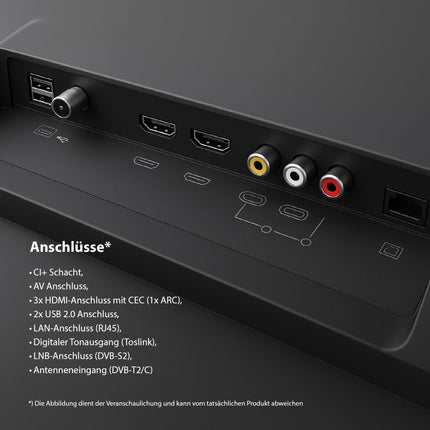 DYON ULTIMAX 24F-TI - Full HD 24-tolline (60 cm) televiisor (1080p, nutiteler, Tizen OS, kolmekordne tuuner (DVB-C/-S2/-T2), Samsung Smart &amp; Gaming Hub, Prime Video, Netflix, Disney+) [2025]