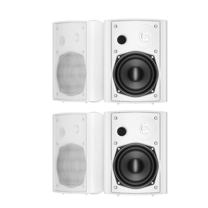 STUDIOFINIX 5,25-tolline 600-vatine veekindel õuekõlar, Bluetooth-ühilduv, aeda, terrassile, verandale, restorani, koju (4 kõlarit)