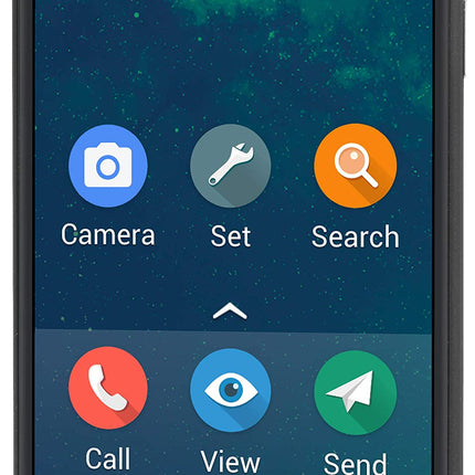 Doro 8050 4G nutitelefon puutetundliku ekraaniga, Android 9-põhise kasutajaliidesega, 13 MP kaamera, 5 MP esikaamera, 16 GB sisemälu, 2 GB muutmälu, hall