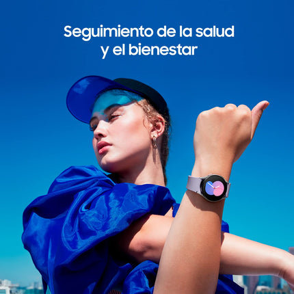 SAMSUNG Galaxy Watch5, Smartwatch, Health Monitoring, Sports Tracker, Bluetooth, 40 mm, Gold