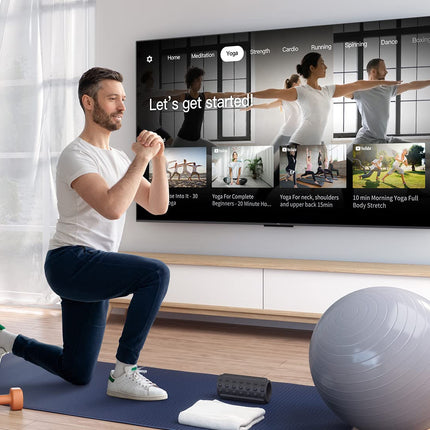 TCL 65C641, 65-tolline QLED-teler, 4K Ultra HD, Google TV (Dolby Vision ja Atmos, liikumise selgus, käed-vabad hääljuhtimine, ühildub Google Assistant ja Alexaga)
