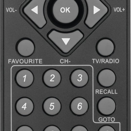 TechniSat HD-S 210 – kompaktne HD satelliitvastuvõtja (DVB-S/S2, HDMI, USB meediapleier, eelinstallitud kanalid, unetaimer, kaugjuhtimispult) must