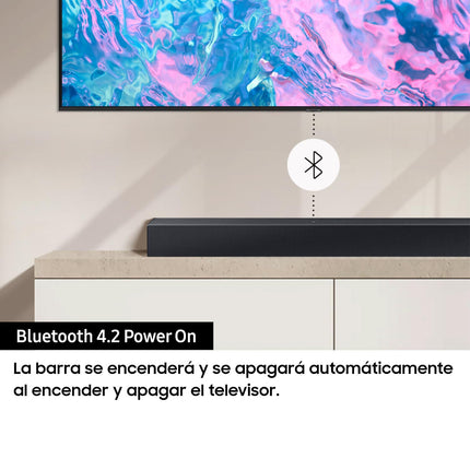 SAMSUNGi heliriba HW-C450/ZF C-seeria, 3 kõlarit, subwoofer komplektis, 2.1-kanaliline heli, Adaptive Sound Lite, must 2023