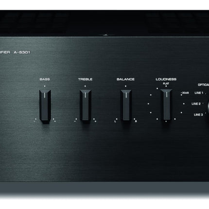 Yamaha A-S301 stereo integreeritud võimendi D/A-muunduriga, must