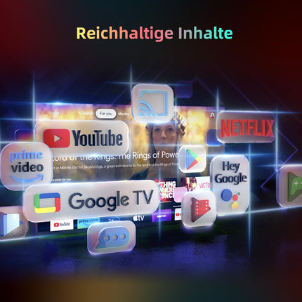 CHIQ TV 40-tolline QLED Google TV, HDR10, WiFi, Google Play, raamita disain, Dolby Audio, Chromecast, DBX-TV, kolmekordne tuuner (DVB-T2/C/S2), hotellirežiim