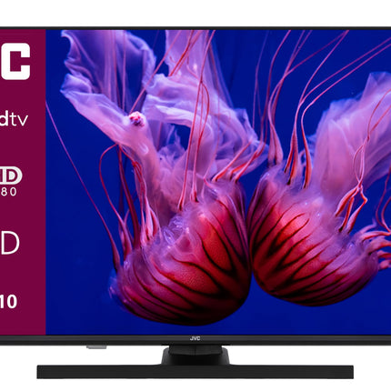 JVC QLED-teler 40-tolline Full HD Androidi nutiteler (HDR, kolmekordne tuuner, Bluetooth) LT-40VQF545A