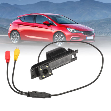 Attisfiera auto CCD öise nägemisega 4 LED tagurduskaamera Astra HJ Corsa Meriva Vectra Zafira Insignia Grande Regali auto tahavaatekaamera, pagasiruumi kaamera