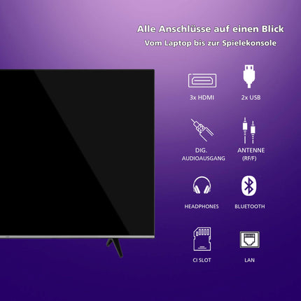 JVC 55-tolline nutiteler TiVo 4K UHD-ga, millel on Dolby Vision HDR, Dolby Atmos ja kolmekordne tuuner, LED-teler LT-55VU7555