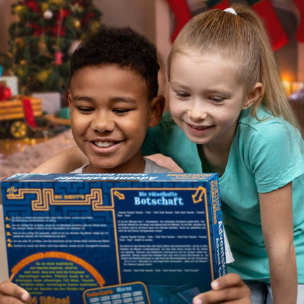 EXIT Challenge Advent Calendar for Children - Escape Game Toy Advent Calendar, Children's Board Game Calendar Board Games Early Learning Toys 24 Puzzles | German Language
