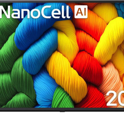 LG 43NANO80A6B teler 43-tolline (109 cm) 4K NanoCell tehisintellektiga teler (α7 Gen8 4K tehisintellektiga protsessor, webOS 25, 60 Hz) [mudeliaasta 2025]