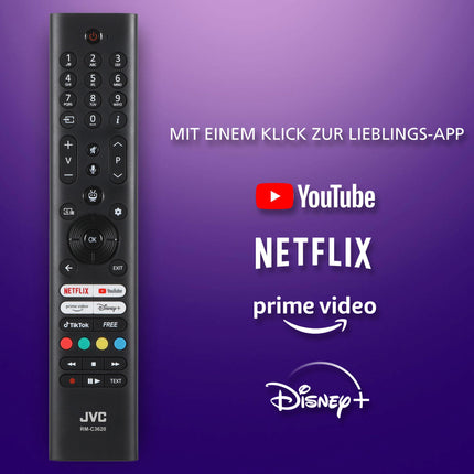 JVC 55-tolline nutiteler TiVo 4K UHD-ga, millel on Dolby Vision HDR, Dolby Atmos ja kolmekordne tuuner, LED-teler LT-55VU7555