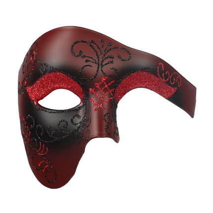 NICEEYEA Veneetsia mask meestele ja naistele Ooperifantoom Vintage disain Veneetsia karnevalimask Karnevalimaskid Rooma tantsumaski kostüüm Halloweeniks karnevaliballi peoooper
