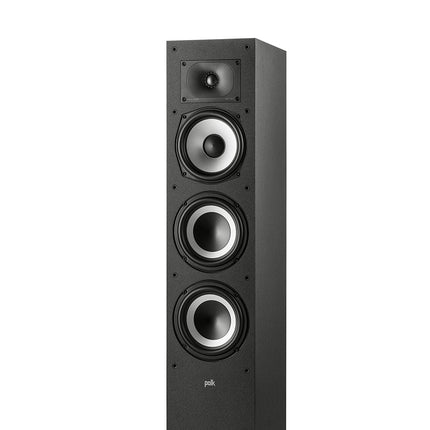 Polk Audio Monitor MXT60 kompaktne põrandakõlar, HiFi ja kodukino kõlar, Hi-Res sertifitseeritud, Dolby Atmos ja DTS:X ühilduv (tükk), must