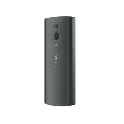Nokia 150 põhitelefon FM-raadio, välklambiga kaamera, võimsa aku, 20-tunnise kõneaja ja 30-päevase ooteaja - must