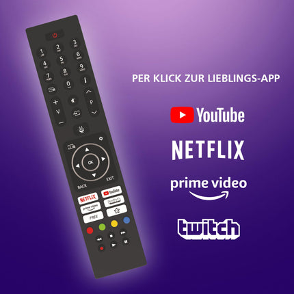 JVC QLED-teler 55-tolline TiVo-toega nutiteler (4K UHD, HDR Dolby Vision, Dolby Atmos, kolmekordne tuuner, 6 kuud HD+ garantiid kaasas) LT-55VUQ3455