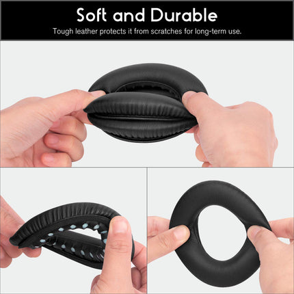 Bingle Bose Quietcomfort 35 kõrvapadjad Bose QuietComfort 35 (QC35ii) jaoks, Bose kõrvaklappide vahetuskõrvapadjad Quietcomfort Ultra Bose QC35, QC25, QC15, QC2/Ae2, Ae2i, Ae2w/Sound Link/Sound True jaoks