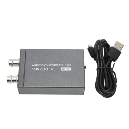 AHD TVI CVI CVBS HDMI-muunduri adapter, multimeedia Full HD 720P 1080P 3MP 4MP 5MP 8MP BNC HDMI-videoadapter HDTV DVR-ile