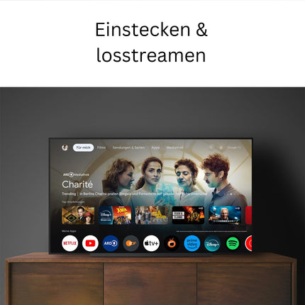 Striiming Box GD2 4K HDR nutikas Google TV mängija | WLAN/WiFi LAN USB | Chromecast | Netflix | Prime Video | Disney+