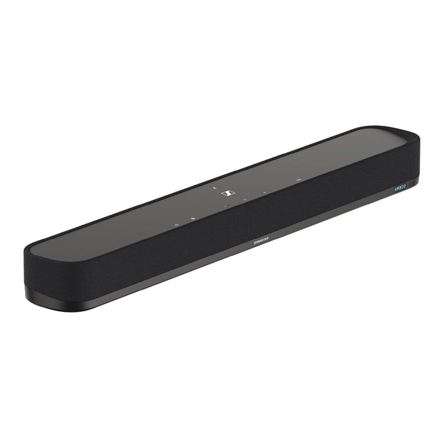 Sennheiser AMBEO Soundbar Mini – Kaasahaarav 3D-heli teleri, filmide ja muusika jaoks – Kompaktne seade võimsate adaptiivsete funktsioonide ja mitmekülgse ühenduvusega
