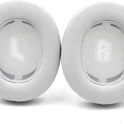 Aiivioll Replacement Ear Pads Compatible with JBL E55BT Headphones Earpads Headset Ear Cushion Protein PU Leather Earpads Repair Parts (Gray)