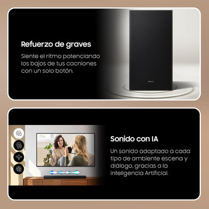 Samsung Barra de sonido HW-B650D/ZF Bluetooth 3.1 200W bassikõlar inalámbrico Voice Enhancer