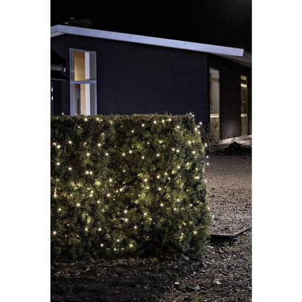 Konstsmide 3730-100 LED-haldjasvalgustid / õue (IP44) / patareidega: 4xD 1,5 V (välja arvatud) / valgussensoriga, 6h ja 9h taimeriga / 240 dioodi / must kaabel, soe valge