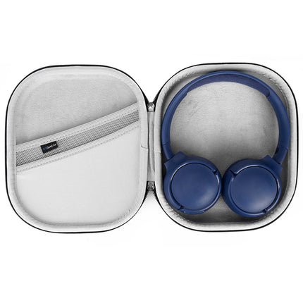 Geekria Headphone Case, Hard Carrying Case, Protective Bag for Headset Case (Dark Gray)