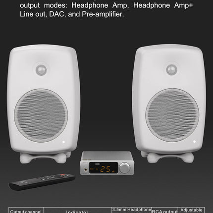 Topping DX3 Pro + Bluetooth 5.0 kõrvaklappide võimendi LDAC helidekooder DSD512 DAC madala müratasemega võimendi kodule ja arvutile, hõbedane-
