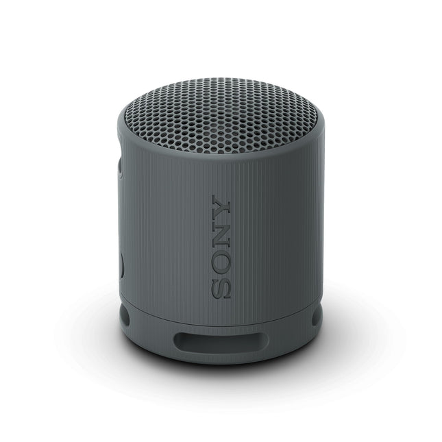 Sony SRS-XB100 - Wireless Bluetooth speaker, portable, lightweight, compact, outdoor, travel, durable, IP67 waterproof and dustproof, 16-hour battery life, carrying strap, hands-free function, black