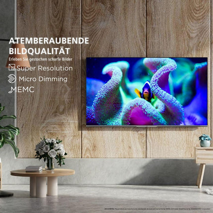 JVC 43-tolline TiVo-toega nutiteler (4K UHD, HDR Dolby Vision, Dolby Atmos, kolmekordne tuuner, 6 kuud HD+ garantiid kaasas) LT-43VU3455