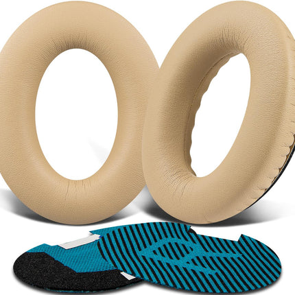 SoloWIT vahetuskõrvapadjad Bose QuietComfort 15 QC15 QC25 QC2 QC35/Ae2 Ae2i Ae2w/SoundTrue ja SoundLink kõrvaümbruse kõrvaklappidele, vahetuskõrvapadjad pehmema proteiinnahaga