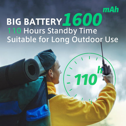 QUANSHENG UV-5RPLUS 5W raadiosaatja, pika levialaga laetav pihuraadio täiskasvanutele, politseiraadio FM, NOAA, C-tüüpi laadimisega, 200 kanaliga (UV-5RPLUS D-kujulise kõrvaklapiga)