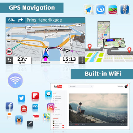 [2025. aasta uuendus 8-tuumalise 4G+64G] Hikity 9-tolline Android 13 armatuurlaua raadiokomplekt FIAT Doblo 2010-2015/Combo 2011-2018 autoraadiole koos CarPlayga, Android Auto WiFi, GPS BT5.0 59UI 32DSP RDS mikrofon, tahavaatekaamera