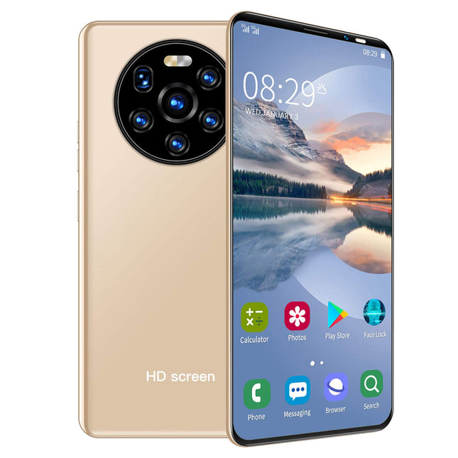 LANDVO mate40 pro Android-telefon, 5,45-tolline lepinguta nutitelefon, odav, 512 MB RAM + 4 GB ROM kahe SIM-kaardiga nutitelefon, 2 MP + 5 MP kahekordne kaamera 1500 mAh akuga Android 6.0 jaoks