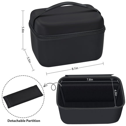 Mini Projector Bag Compatible with LQWELL/for Magcubic/for YEEFON/for ELEPHAS/for Alwtniet Projector 4k, Mini Projector Storage Box Carrying Case for Accessories - Box Only