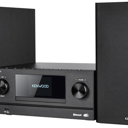 Kenwood M-9000S-B - nutikas mikro-Hi-Fi süsteem internetiraadio, DAB+, CD/USB ja heli voogedastusega, must