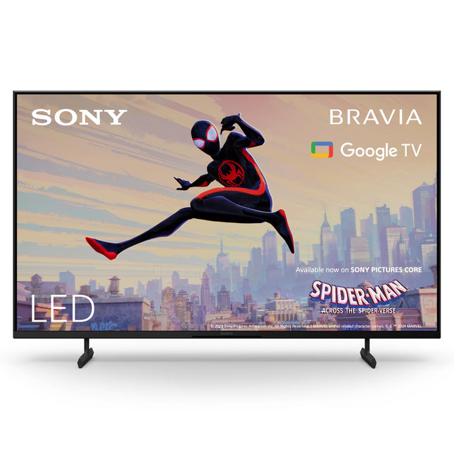 Sony BRAVIA, KD-43X80L, 43-inch TV, LED, 4K HDR, Google TV, Smart TV, Works with Alexa, BRAVIA CORE, TRILUMINOS PRO, HDMI 2.1, Gaming Menu with ALLM