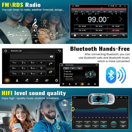 2G+64G Android 13 autoraadio BMW 1. seeria E81 E82 E87 E88 2008-2012 jaoks koos juhtmevaba Carplay, Android Auto, 9-tollise ekraaniga, Mirror Link GPS, Bluetooth HiFi WiFi, FM SWC+tagurduskaamera