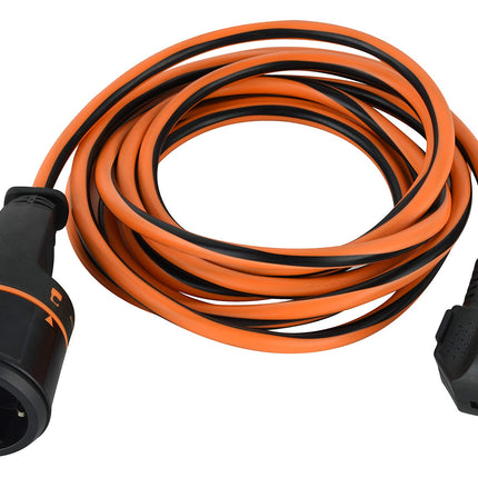 Electraline 01650 pikendusjuhe 3M 3G1.5 koos Electralock pistikupesaga ja toiteühenduse lukustussüsteemiga, mis hoiab ära ühendatud seadme juhusliku lahtiühendamise selle kasutamise ajal.