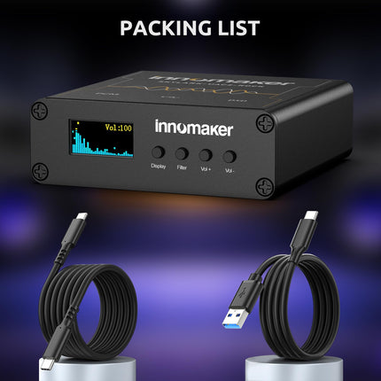 HIFI USB DAC/kõrvaklapivõimendi, ES9038Q2M, kõrge eraldusvõime kuni PCM 32Bit/768kHz või DSD256, Audio Spectrum FFT ekraan, USB-audioliides arvuti/sülearvuti/SBC jaoks, Mac OS-is ei toetata.