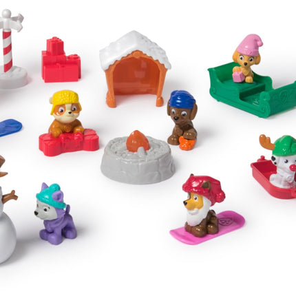 PAW Patrol: 2024 Advent Calendar with 24 Surprise Toys - Figures, Accessories and Kids Toys for Boys &amp; Girls Ages 3 and up!